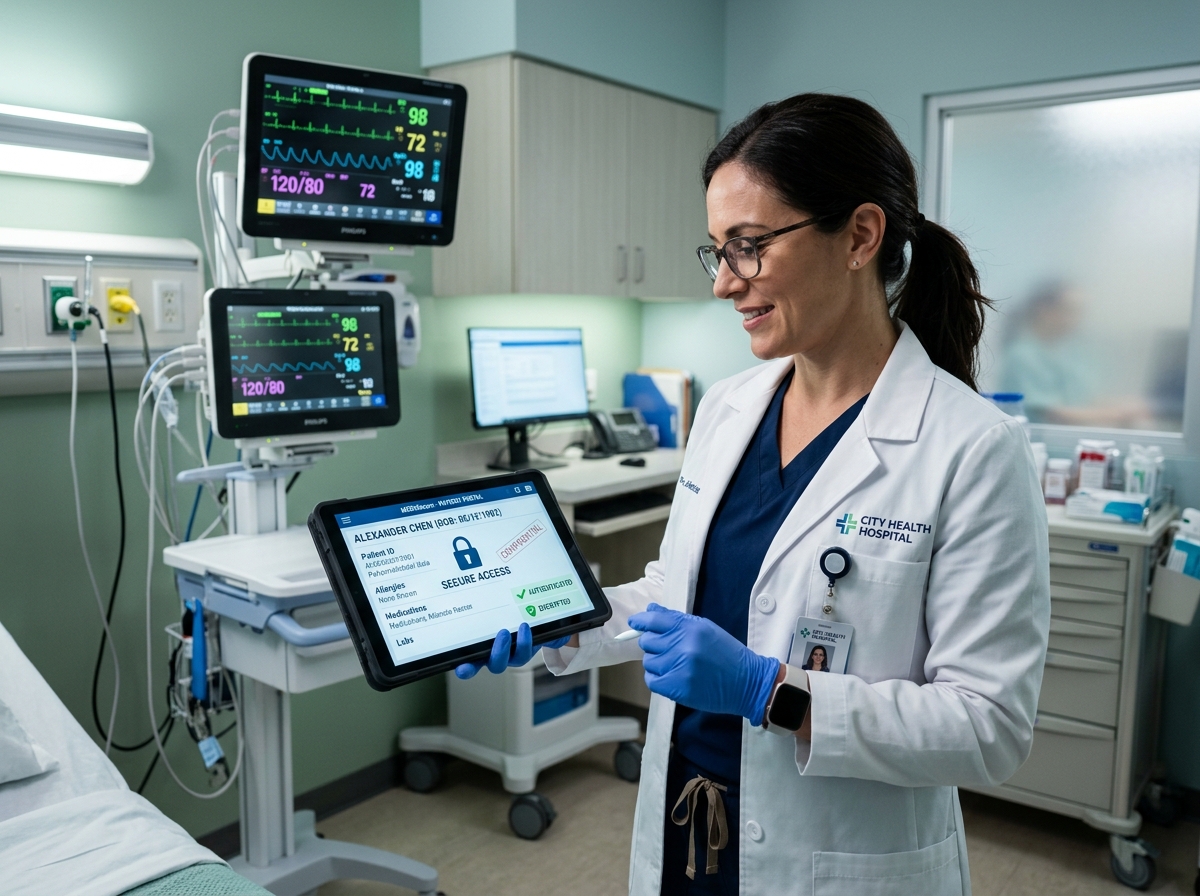 Medical clinic healthcare IT deployment